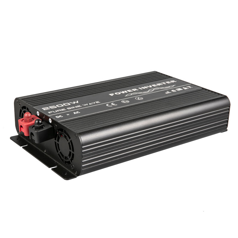 Invertor cu undă sinusală pură de 2500w cu acoperire rotundă